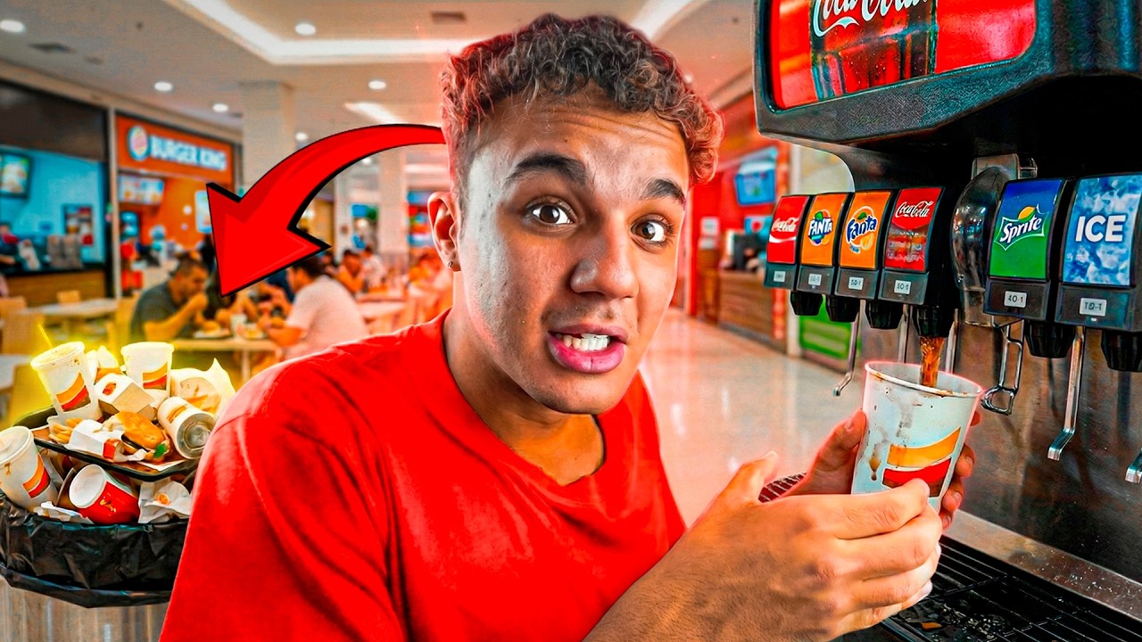 Você Já Bebeu Refrigerante De Graça No Shopping?