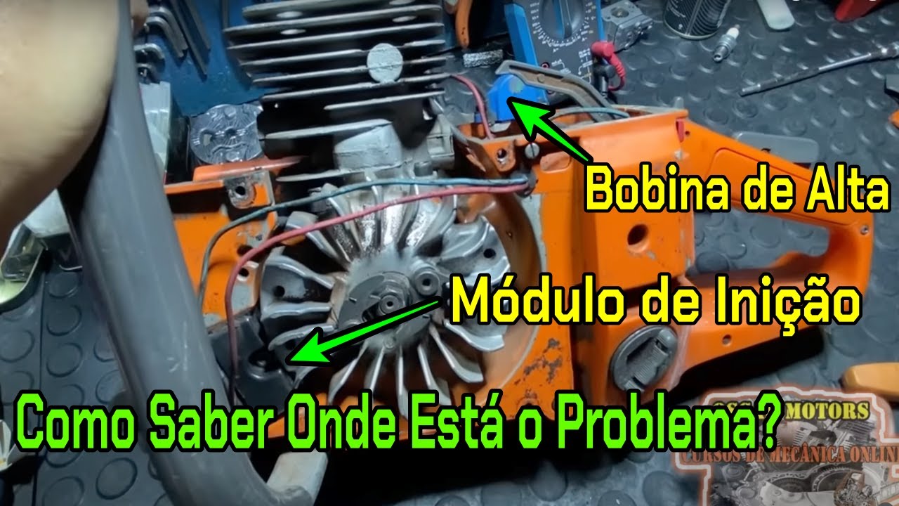Husqvarna 281 Sem Centelha Como Diagnosticar Onde Está a Falha
