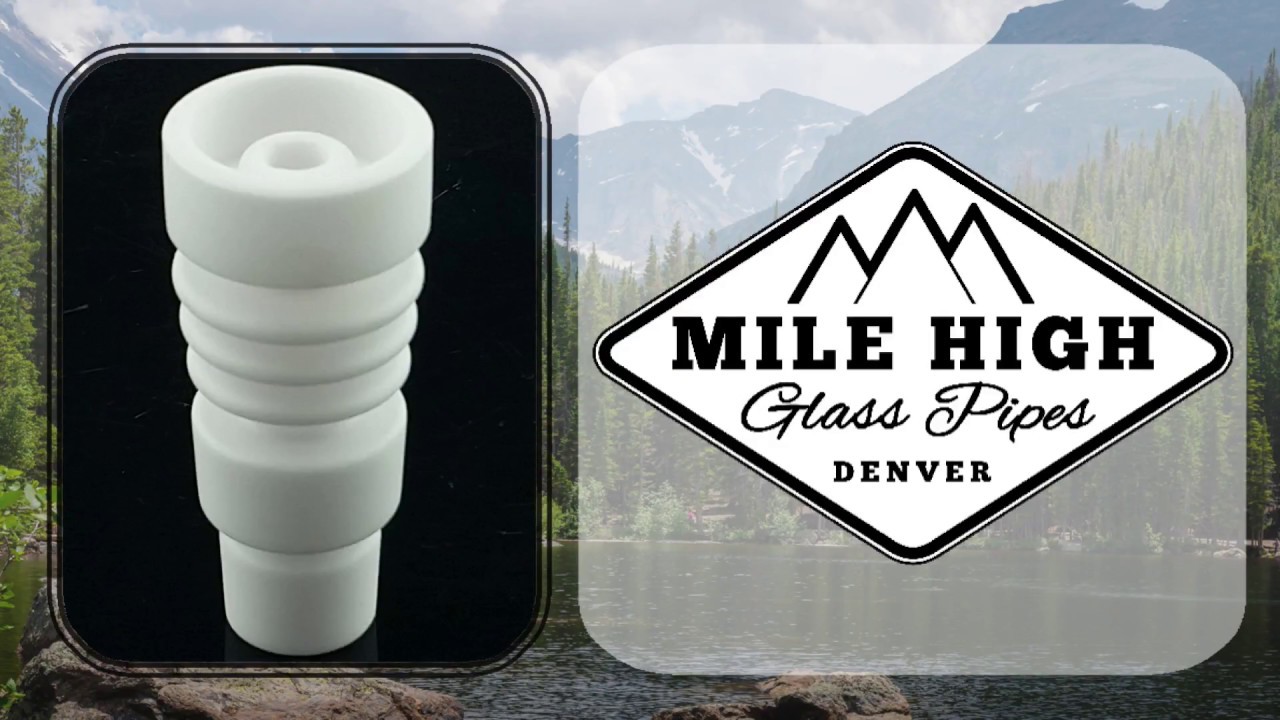 Male Domeless Ceramic Nail Fits 14mm & 18mm Joints