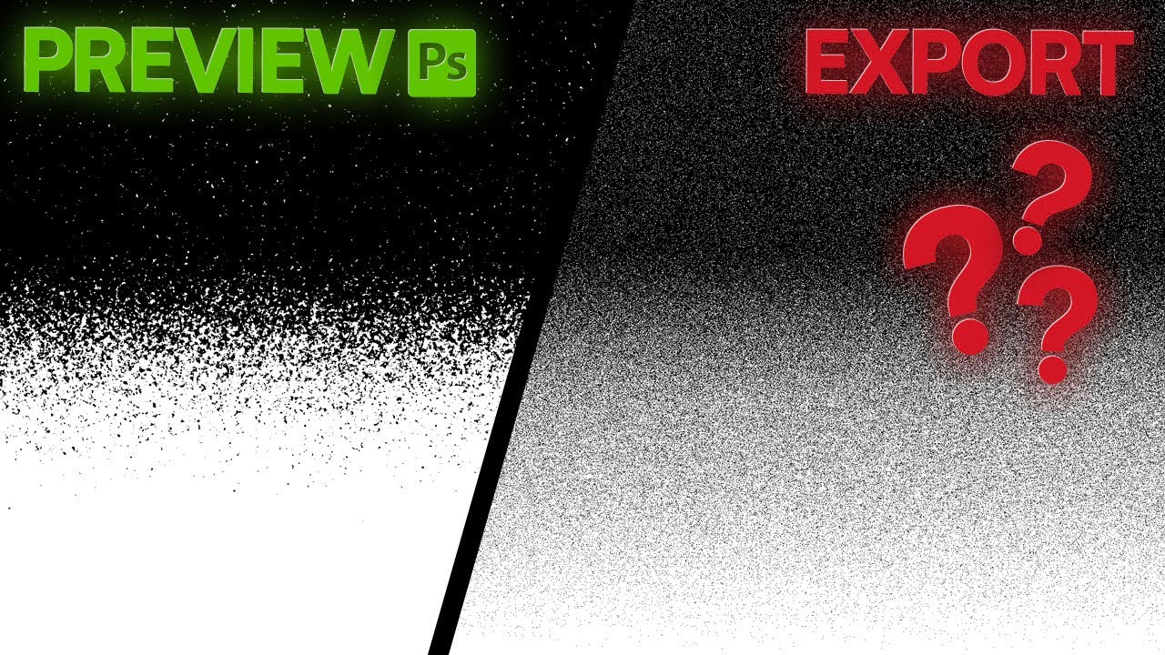 Why Your Noisy / Thresholded Designs Look Different When Exported / Zoomed In