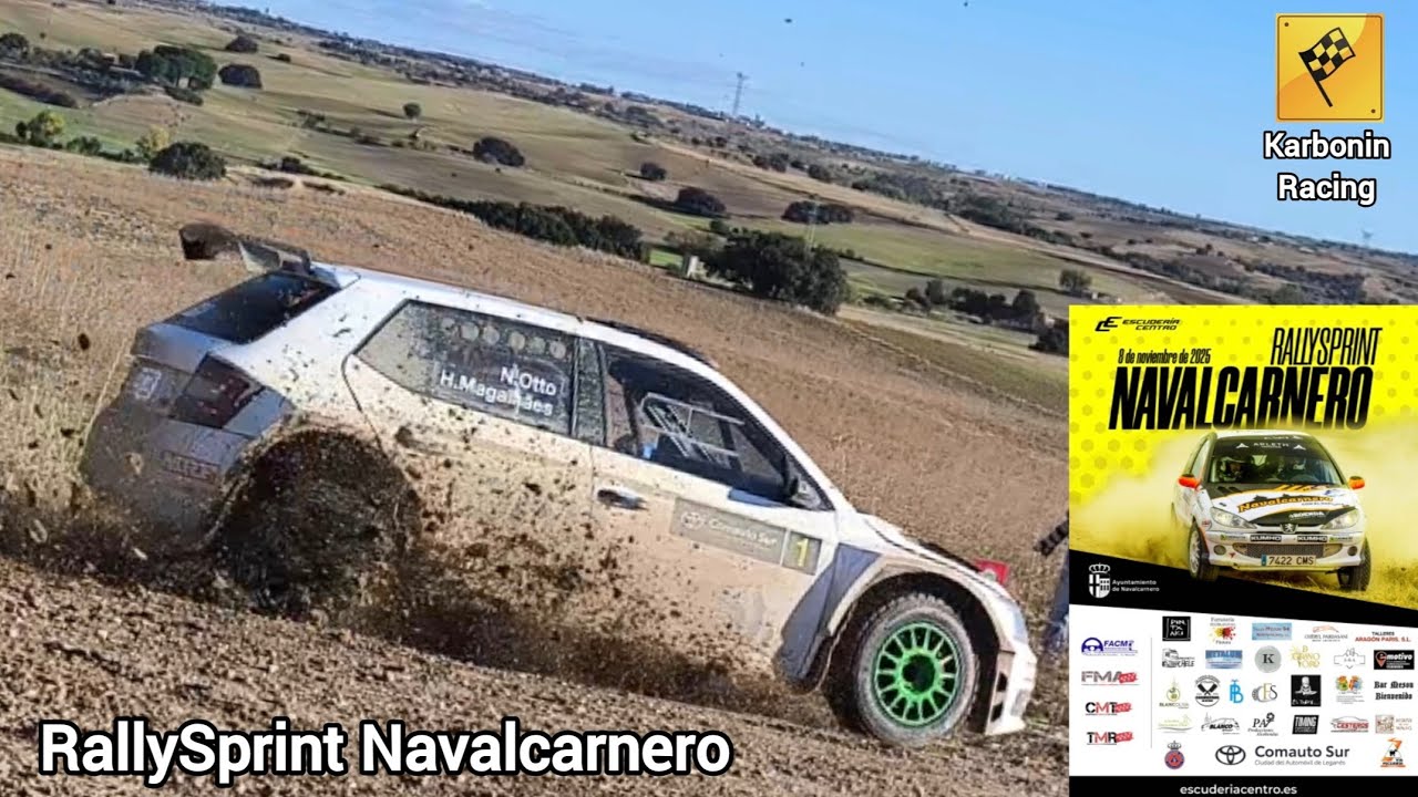 I RallySprint de Navalcarnero 8/11/2025 | @escuderiacentro | Karbonin Racing 
