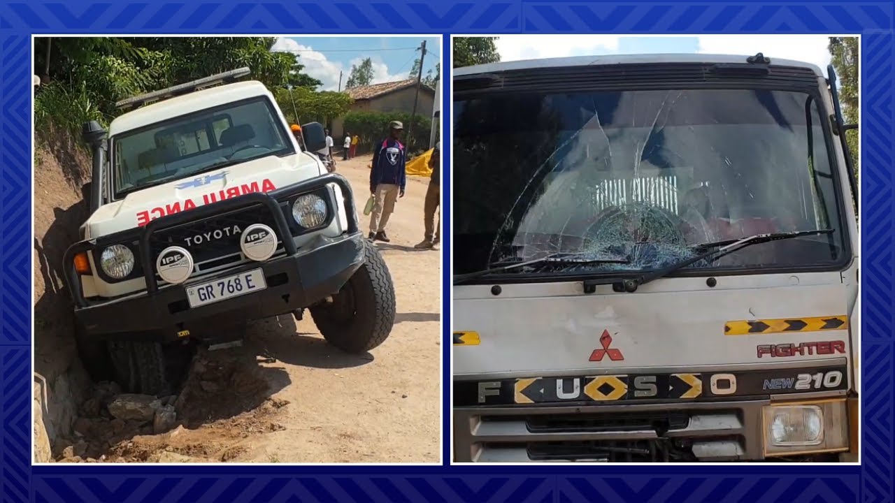 🚨Ruhango:Impanuka  ikomeye y’imbagukiragutabara ,coaster n'ikamyo yahitanye umwana