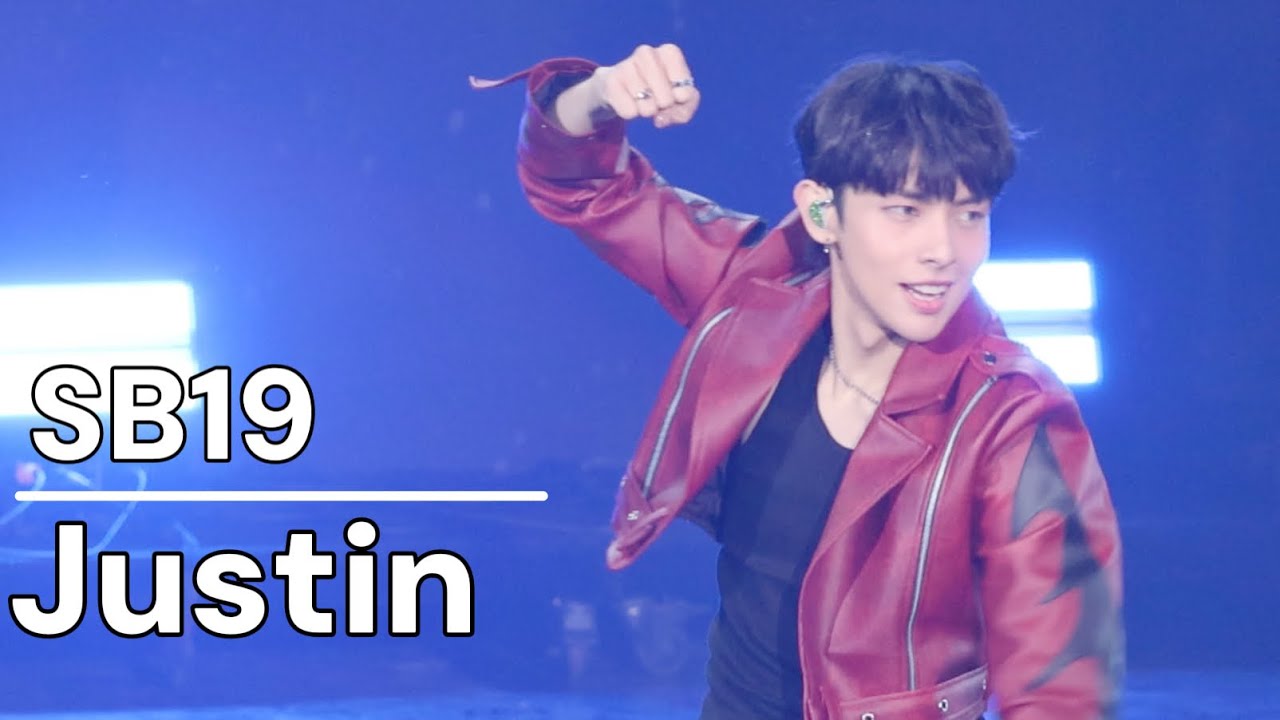 SB19 Justin FanCam 4K ‘DAM’ | @hito流行音樂獎頒獎典禮_2025.6.21