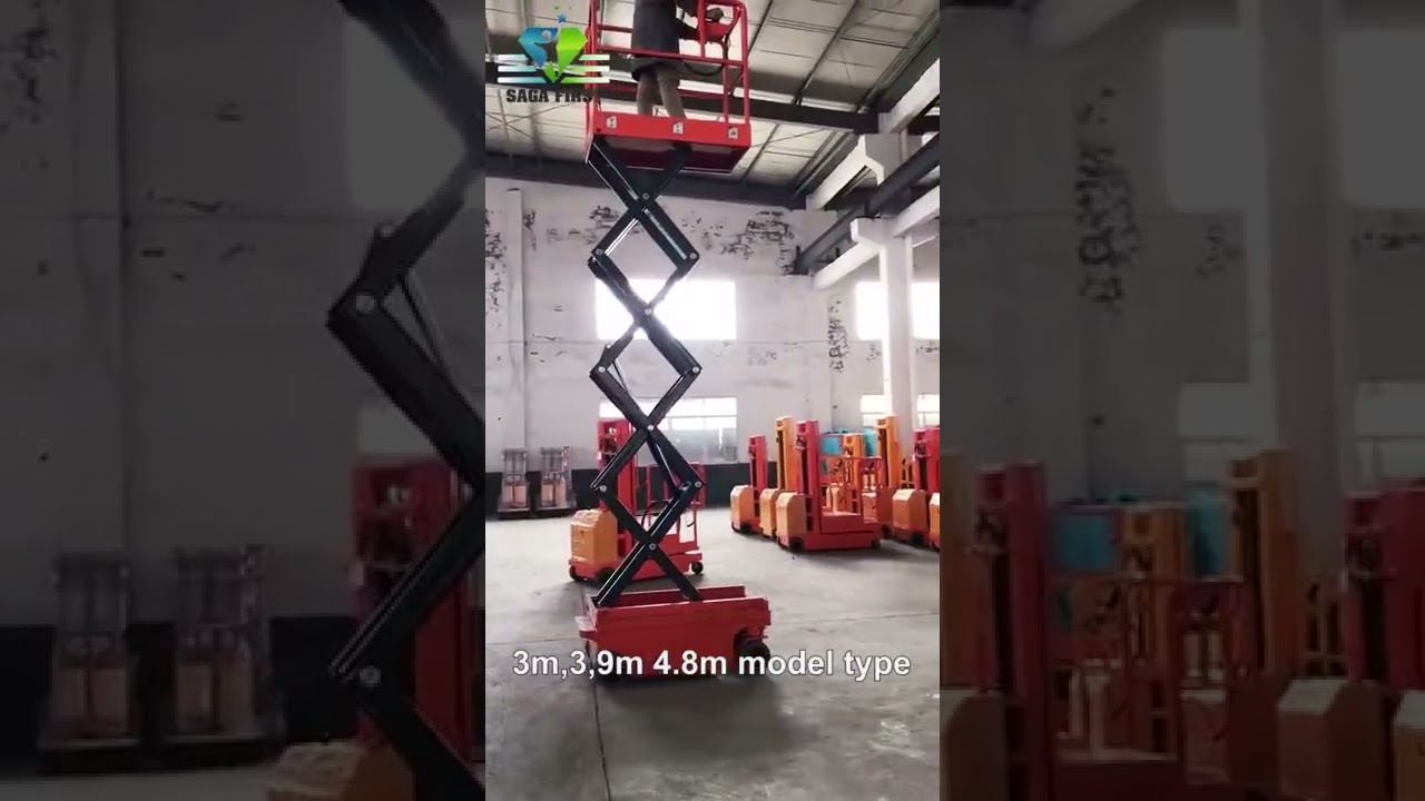 Hydraulic Full Electric Mini Mobile Scissor Lift