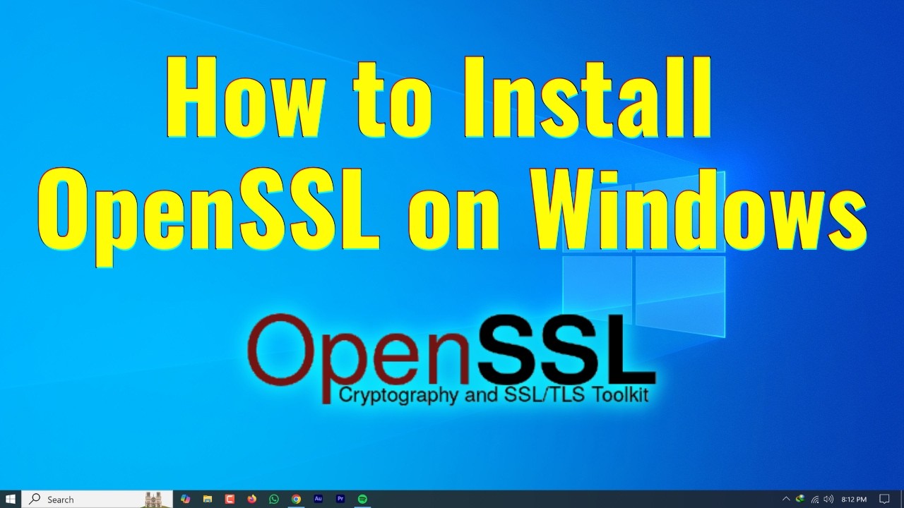 How to Install OpenSSL on Windows 11