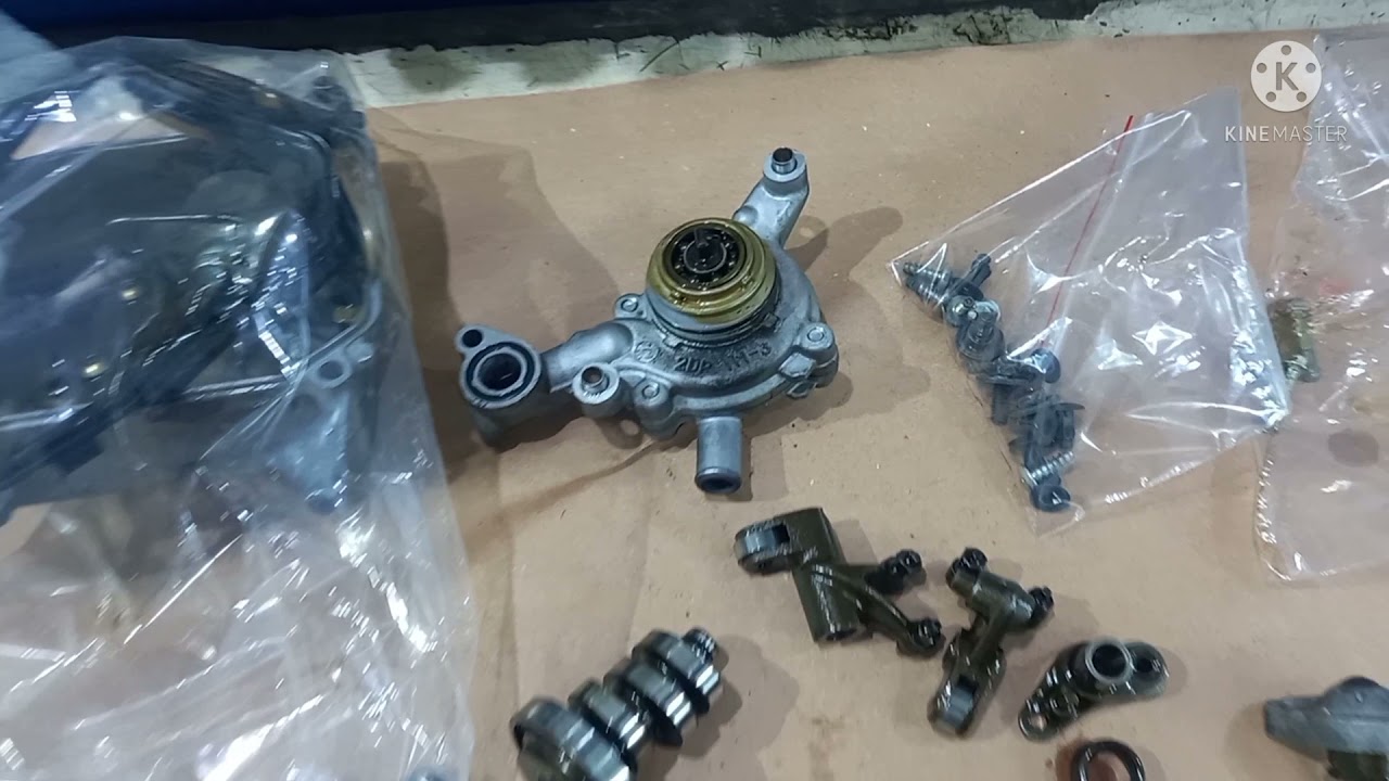 Resolvendo o Barulho no Motor da   Yamaha  N Max 160 ( corrente de comando e rolamentos do comando)