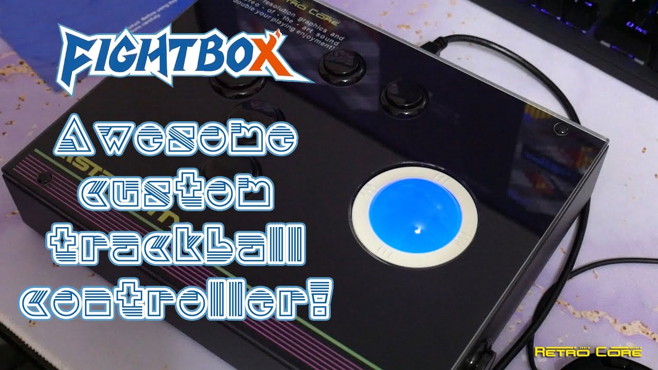 Trackball arcade gaming with the awesome Fightbox Arcade R6