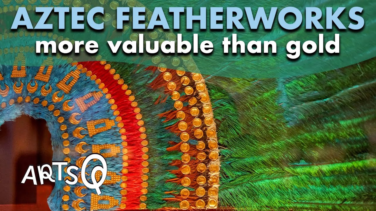 Aztec feather art more precious than gold (featherworks)