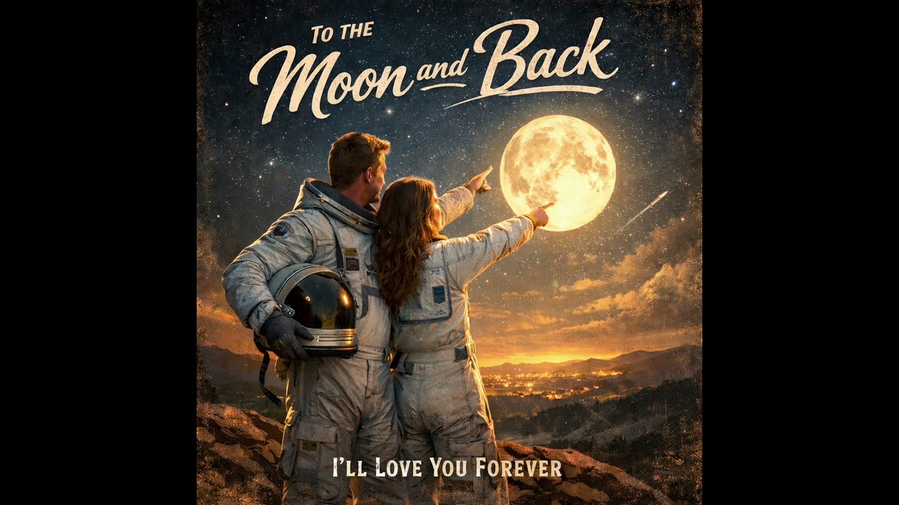 To the moon and back. 