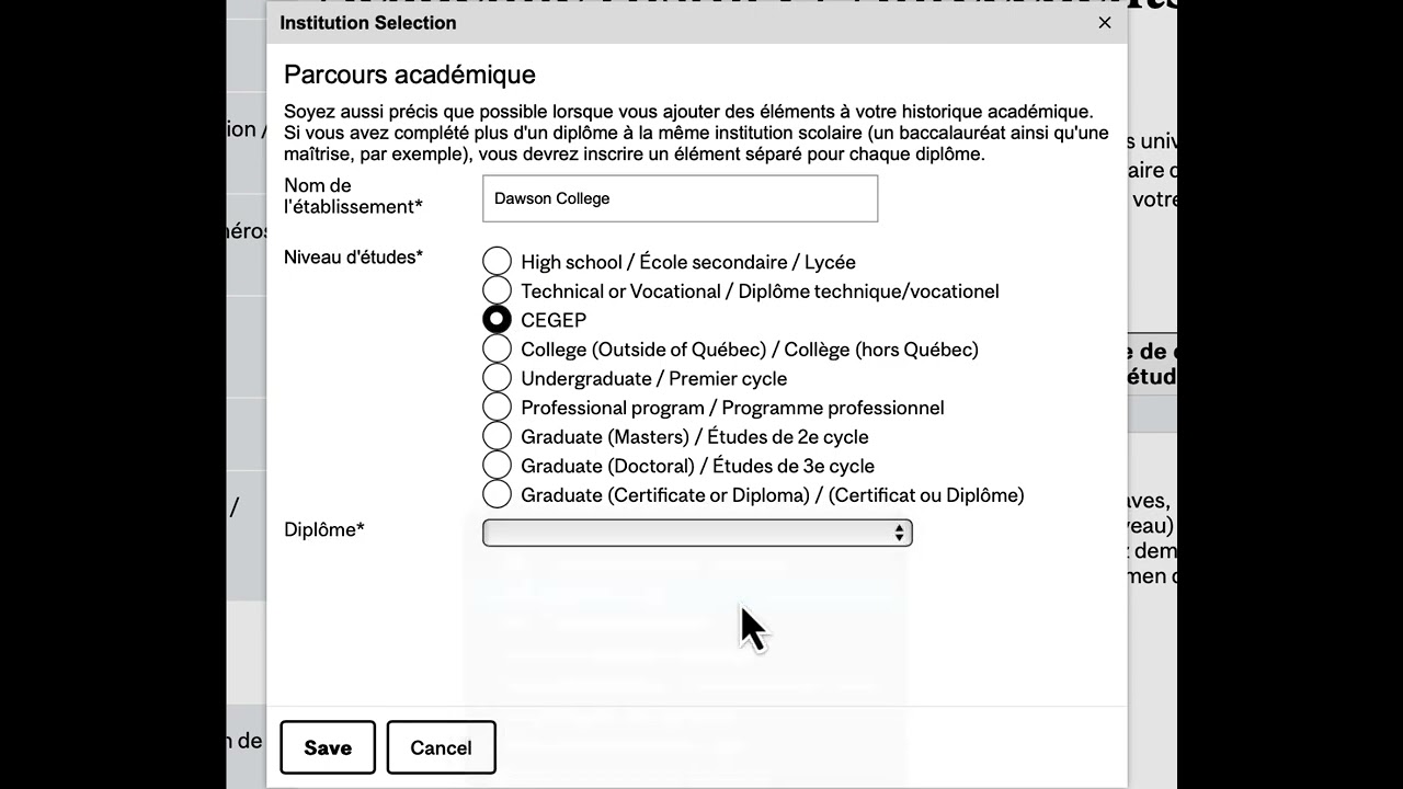 Demande d’admission à McGill : médecine dentaire et programmes de 1er cycle en droit ou en médecine