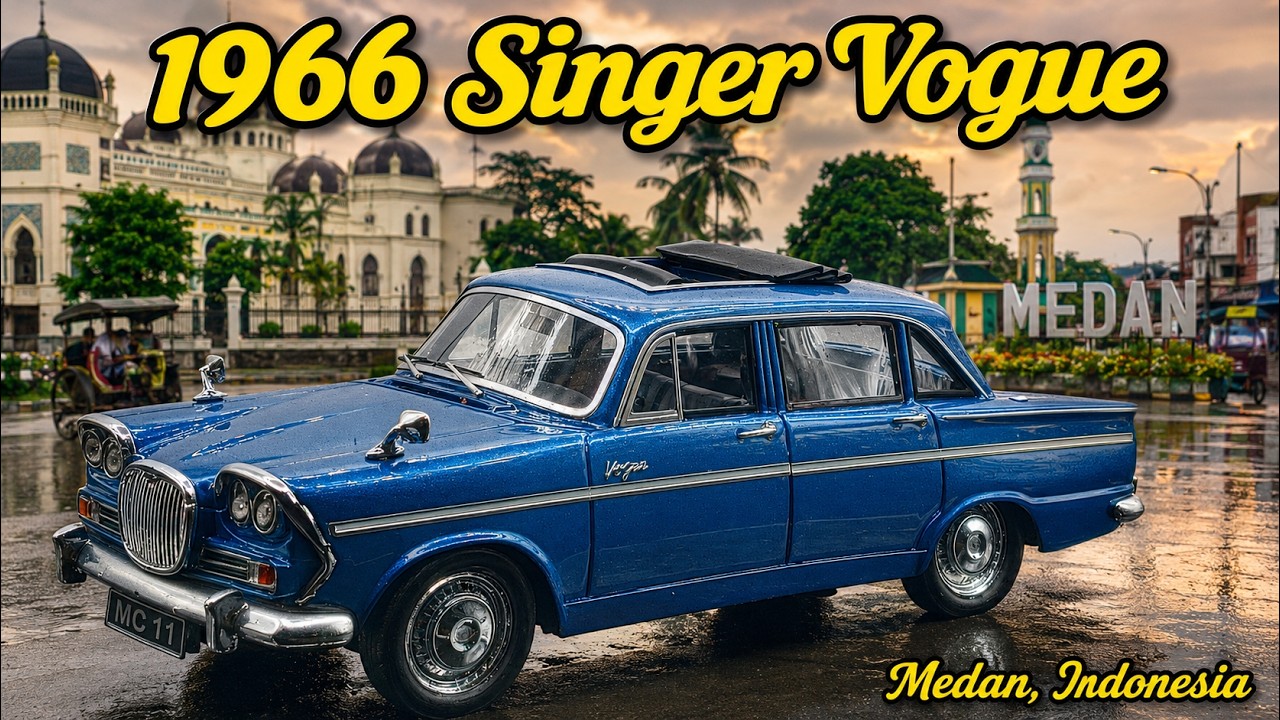 1966 Singer Vogue series IV resin by British Heritage