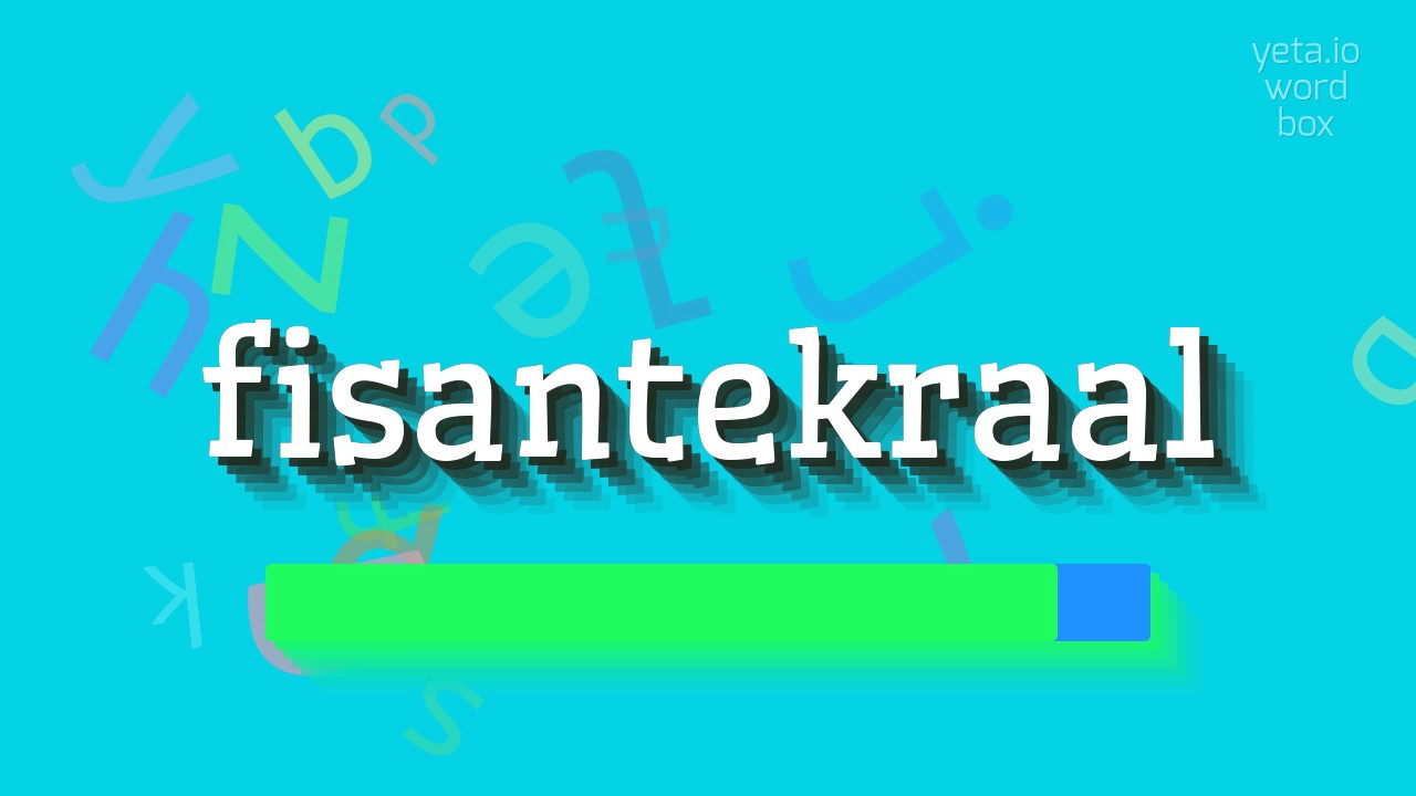 КАК СКАЗАТЬ ФИСАНТЕКРААЛ?  #фисанкрааль (HOW TO SAY FISANTEKRAAL? #fisantekraal)