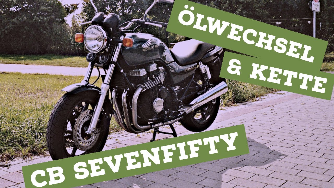Honda CB Sevenfifty (RC42) Ölwechsel, Kettenspannung & mehr...
