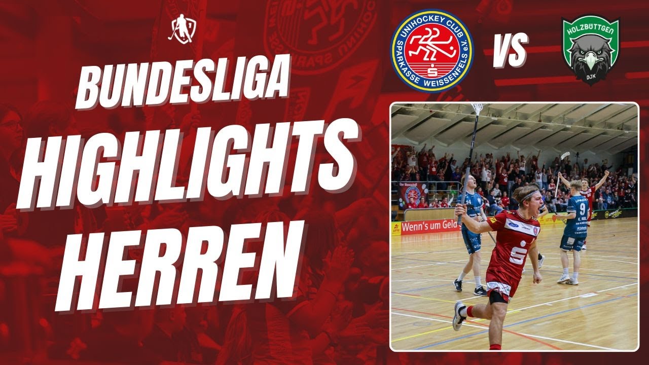 14. Spieltag Saison 2025/2026 UHC Sparkasse Weißenfels vs. DJK Holzbüttgen Highlights