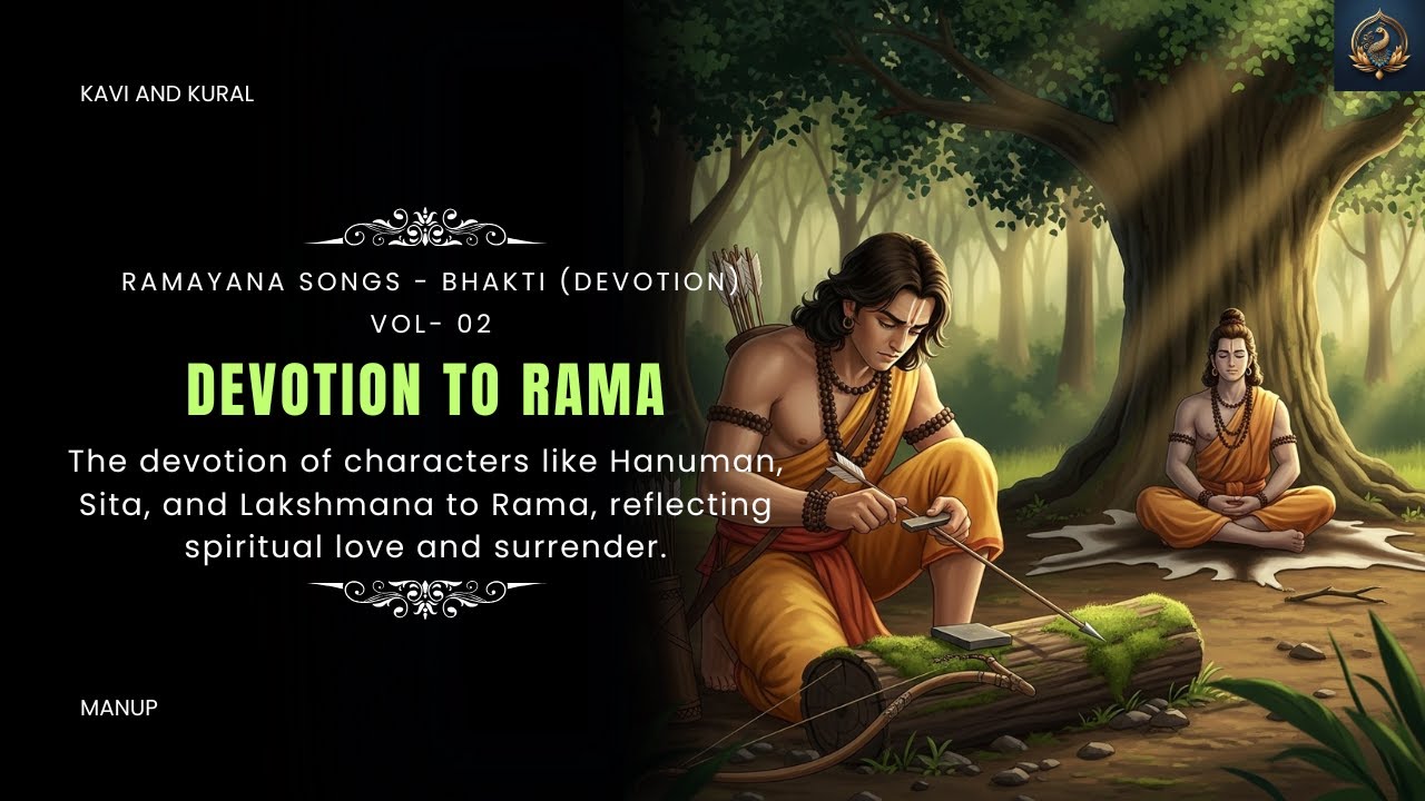 Devotion to Rama - Vol 2 | Hanuman Sita Lakshmana's Bhakti Song | English Bhajan | Kavi and Kural