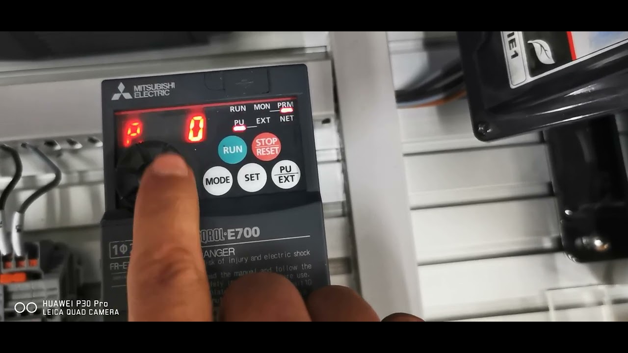 การตั้งค่า Mitsubishi Inverter FREQROL E700 [Special Presentation EP.1]