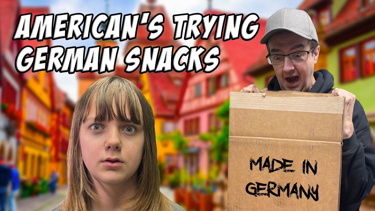 Americans Trying German/European Candy & Other Snacks - A Hilarious Taste Test - Part 1/3
