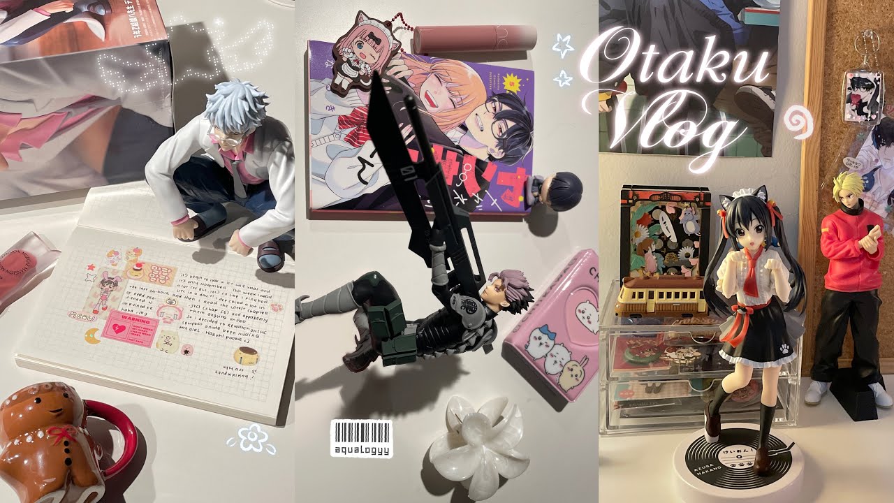 OTAKU FALL VLOG ☆ распаковка аниме-фигурок, мегане токидоки янки-кун, приготовление еды, ведение ...