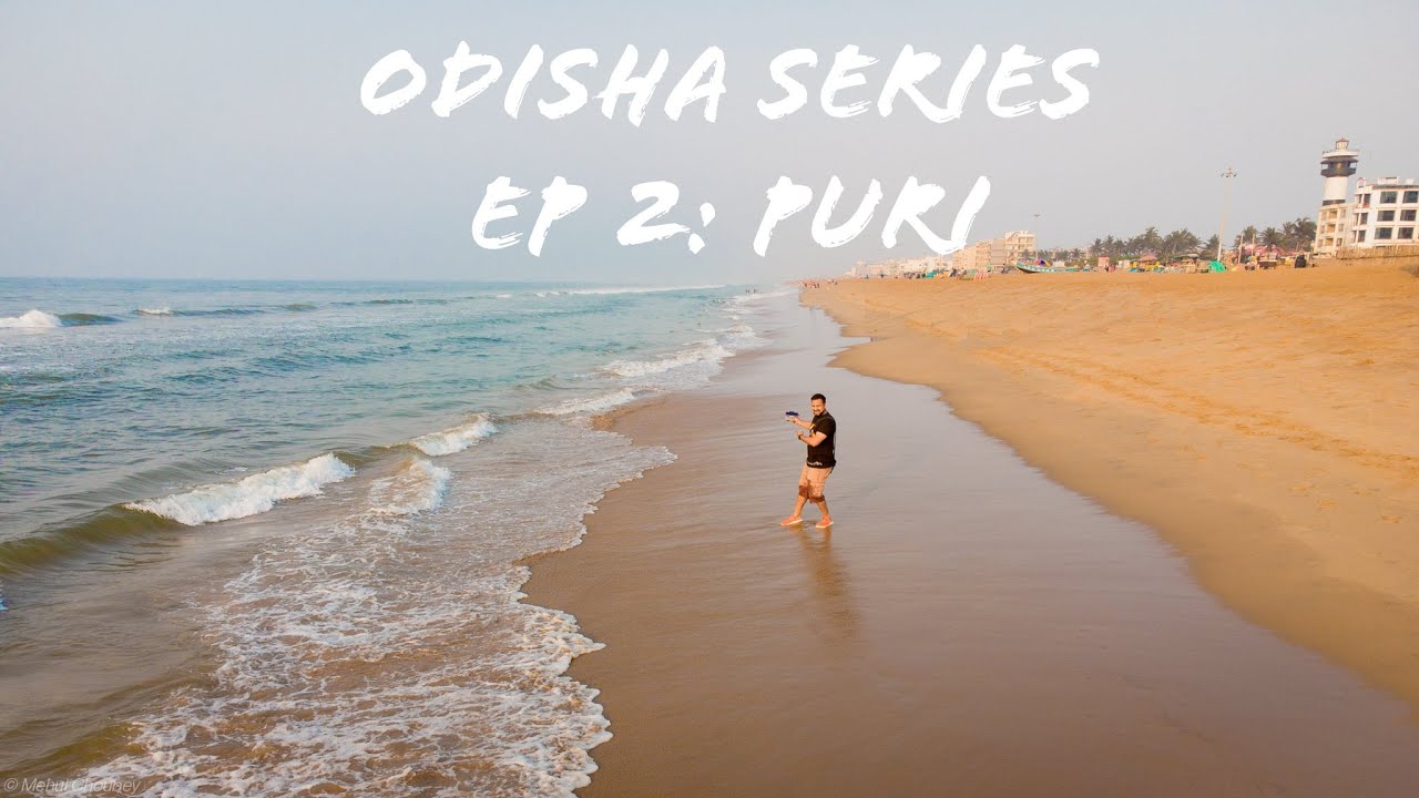 PURI | DRONE SHOTS | JAGANNATH TEMPLE | BLUE FLAG BEACH | GOLDEN  BEACH