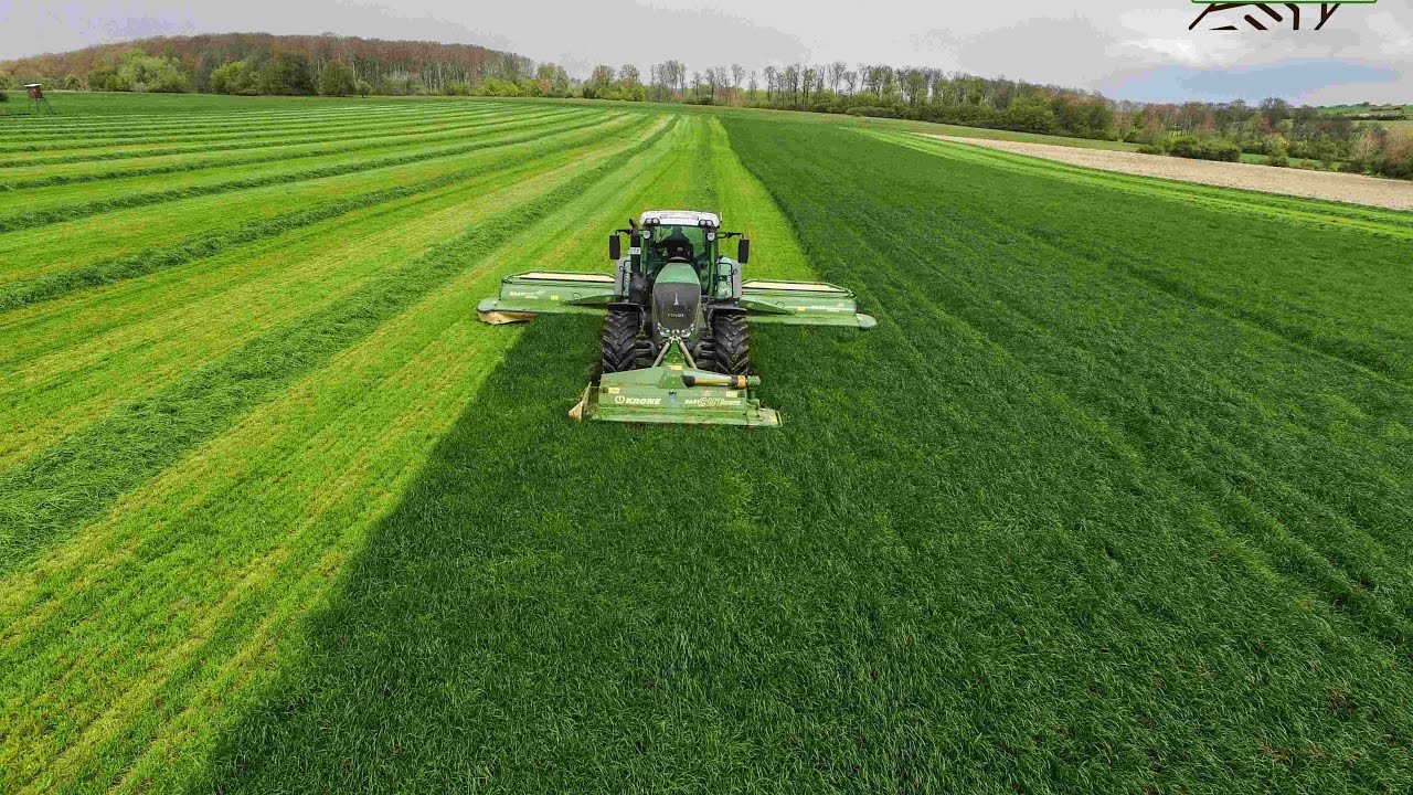Fendt 930 Vario mit Krone Easycut B1000 CV Collect [Agrarservice Pascal Braun]