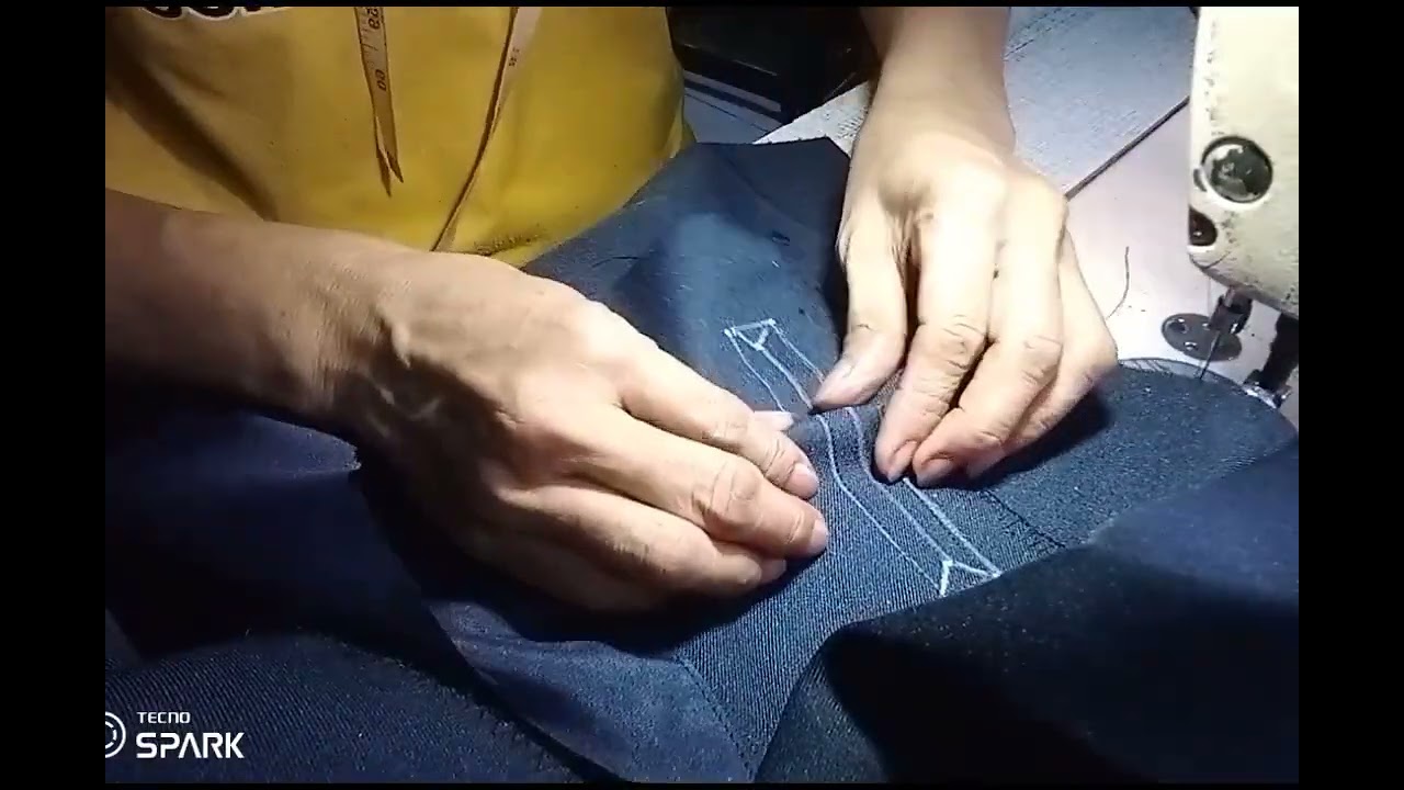 Pants Tutorial Part 4: Paano Gumawa Ng Welt Pocket Sa Pantalon