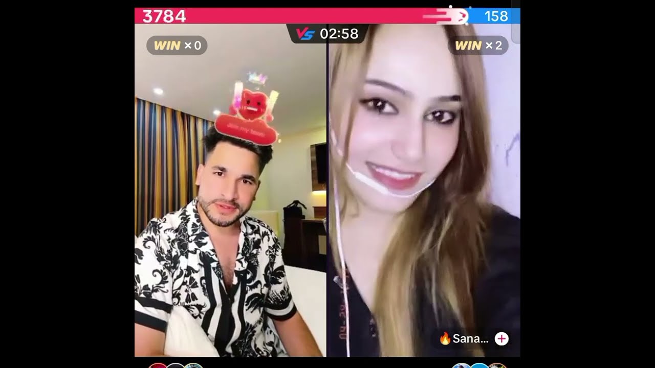 waliullah very funny tik tok live with sana koko #yousif