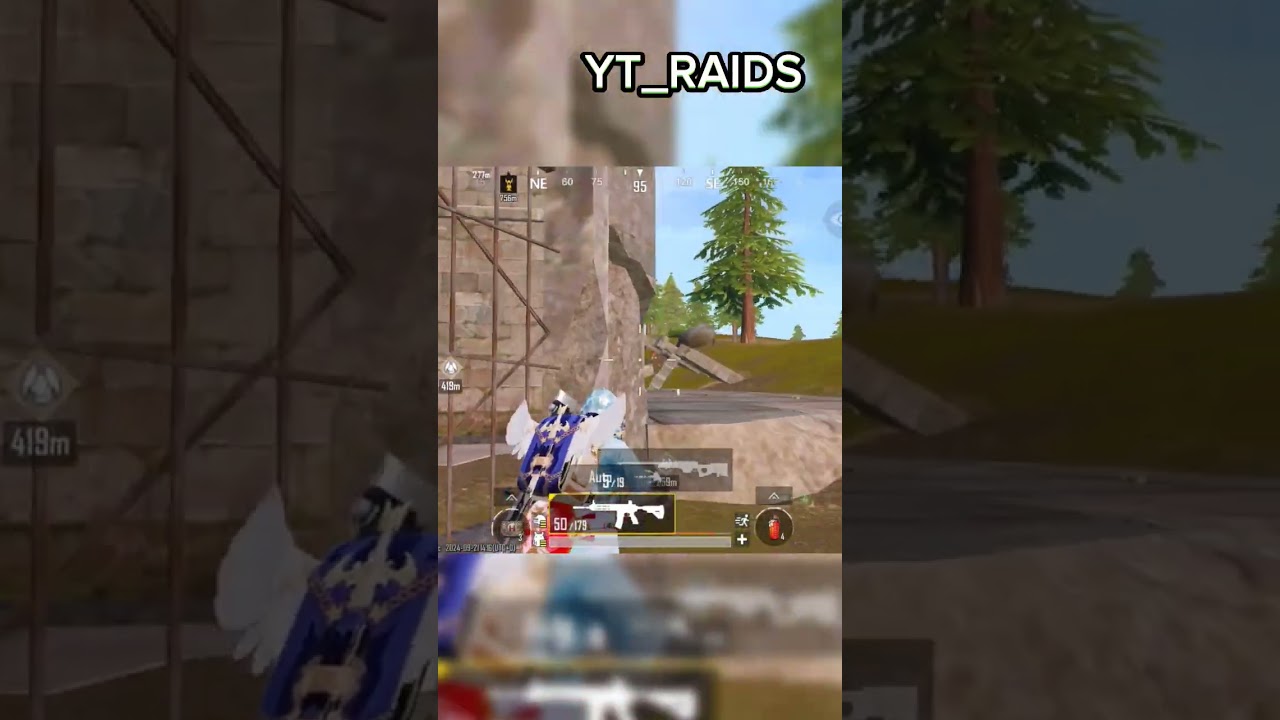 I broke his helmet 💀  #newupdate3.4 #new season #pubgmobile #bgmi #sevou #levinho #horse #wolf #bat