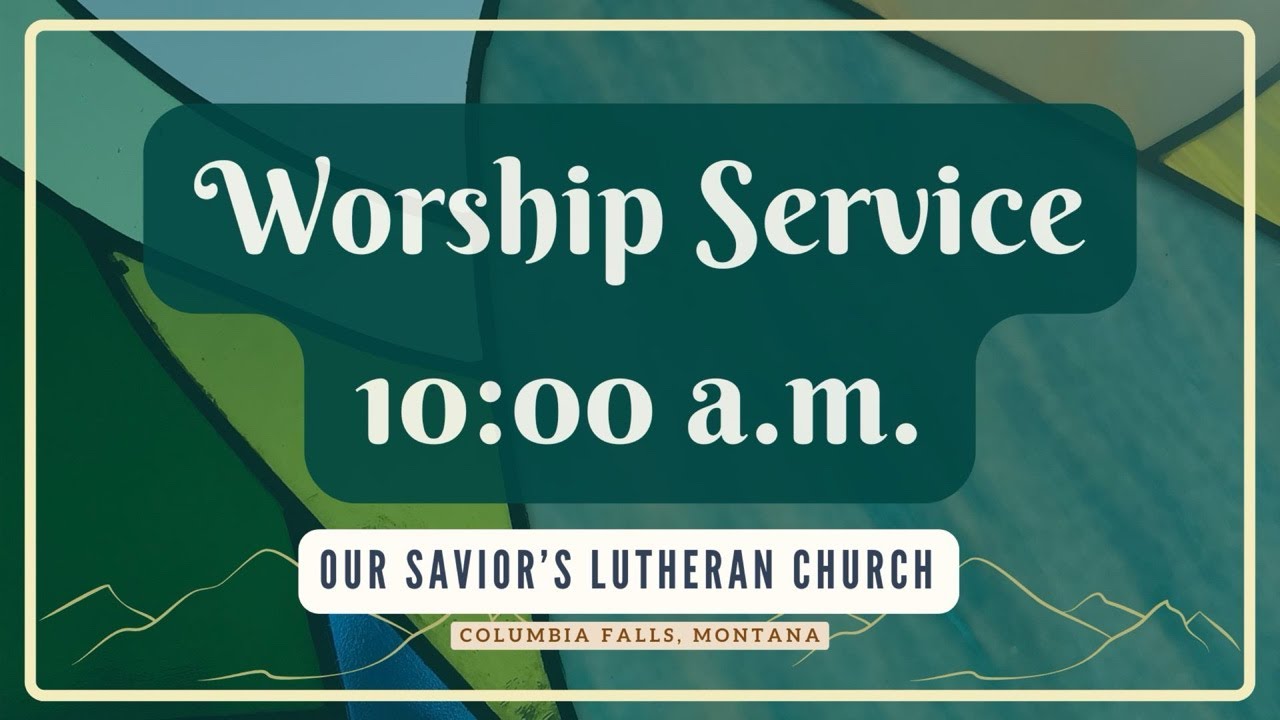 Worship for March 1, 2026 - Second Sunday in Lent