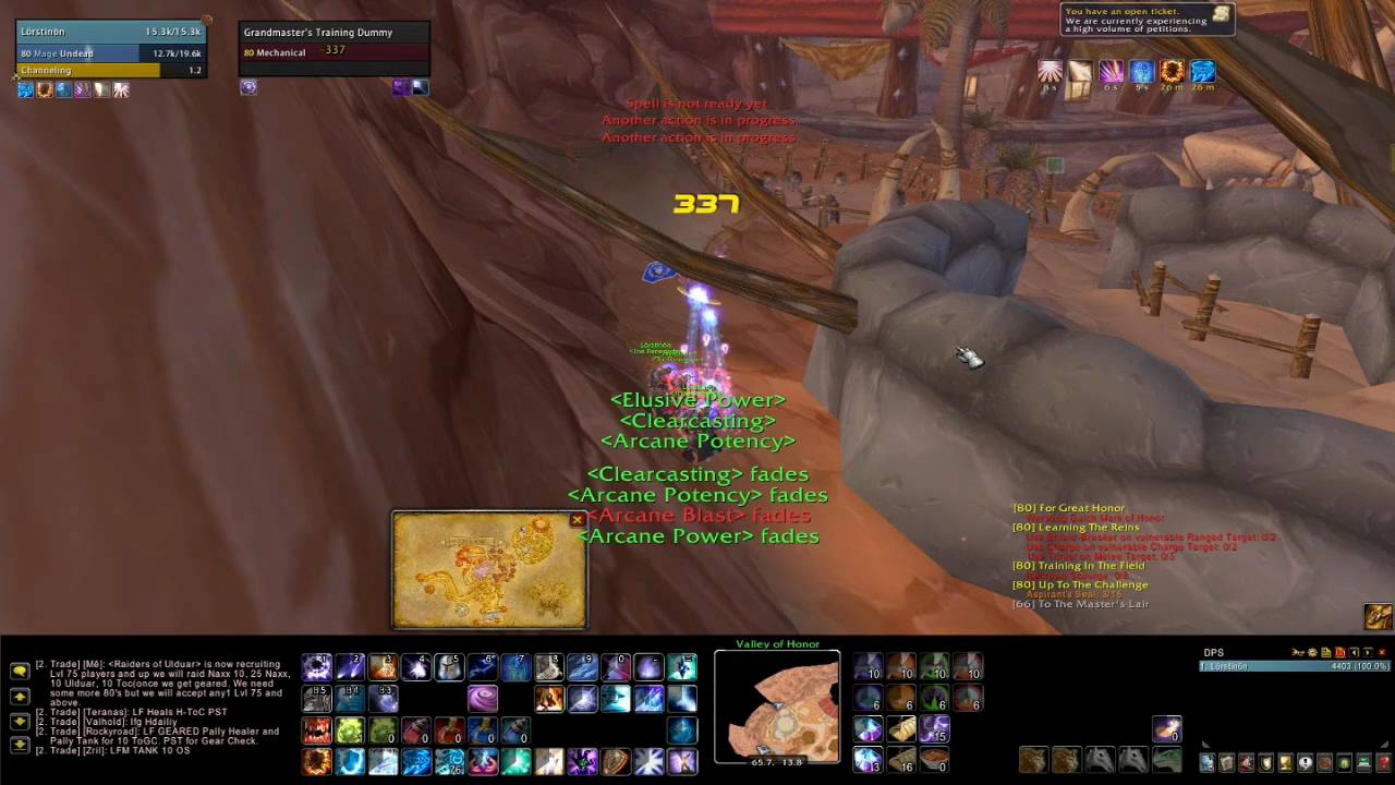 Arcane Mage DPS Rotation for MAX Burst Damage