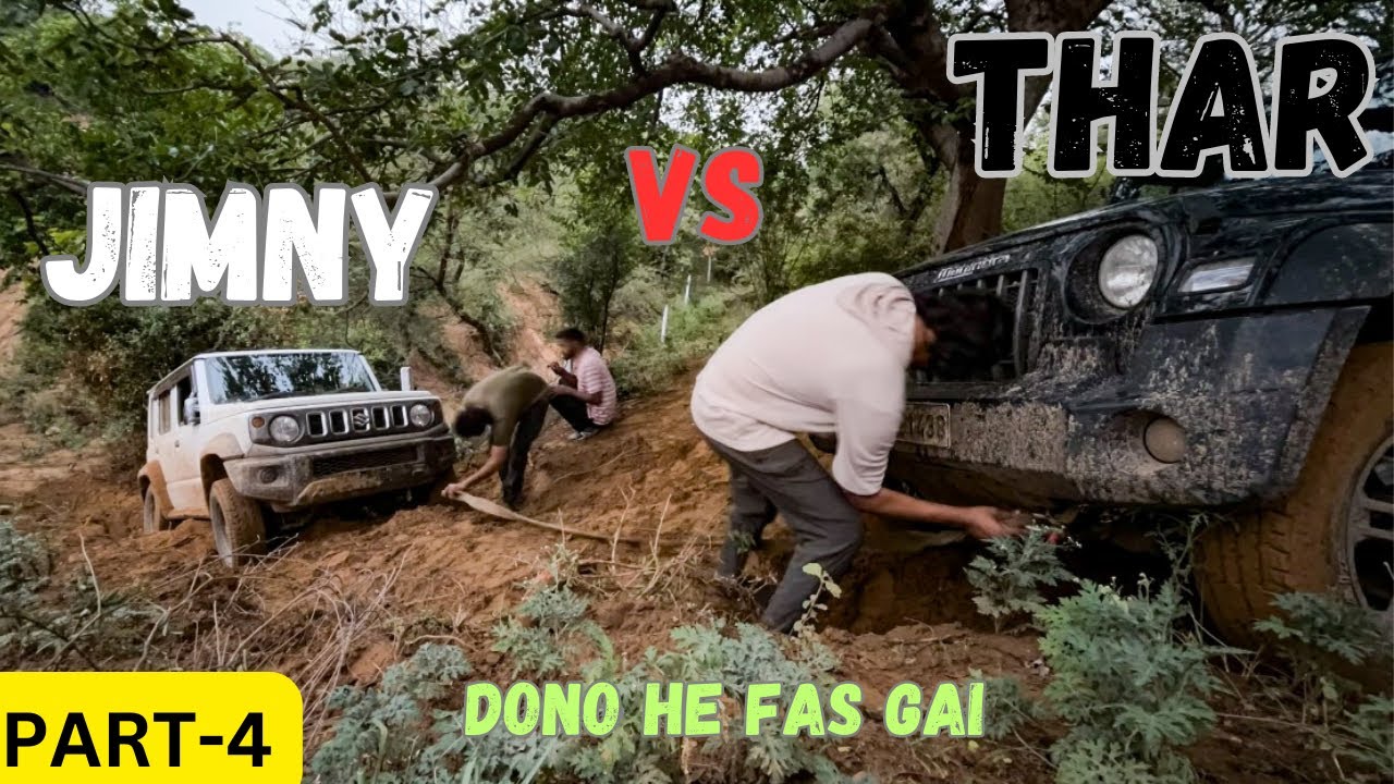 DONO HE FAS GAI | JIMNY VS THAR | RECUED BY TRACTOR | OFF-ROADING |VOYAGER AAMIR | @BRHExpeditions