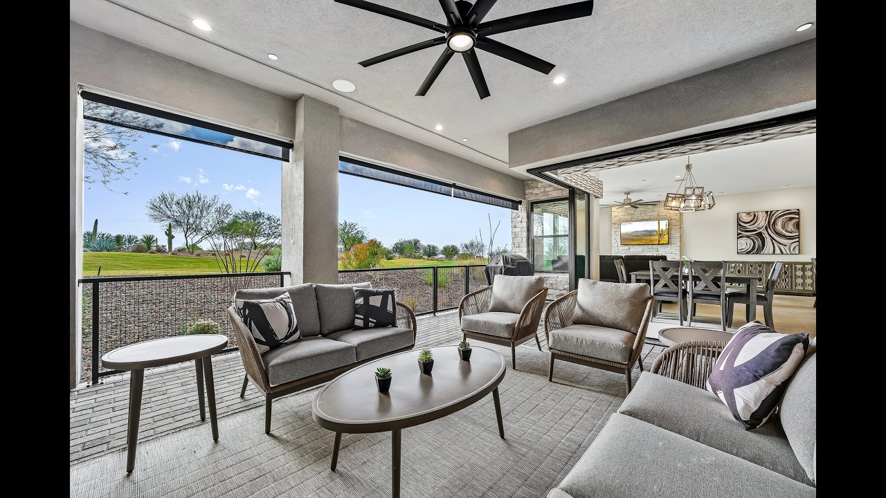The SEVEN Golf Course in Desert Mountain, Scottsdale AZ find this beautiful townhouse for sale.