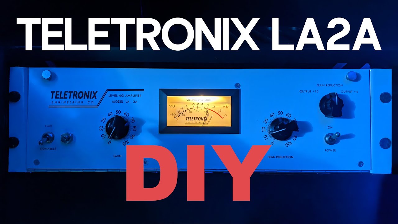 Teletronix LA2A DIY Optical Compressor - Build Timelapse (Part 1)
