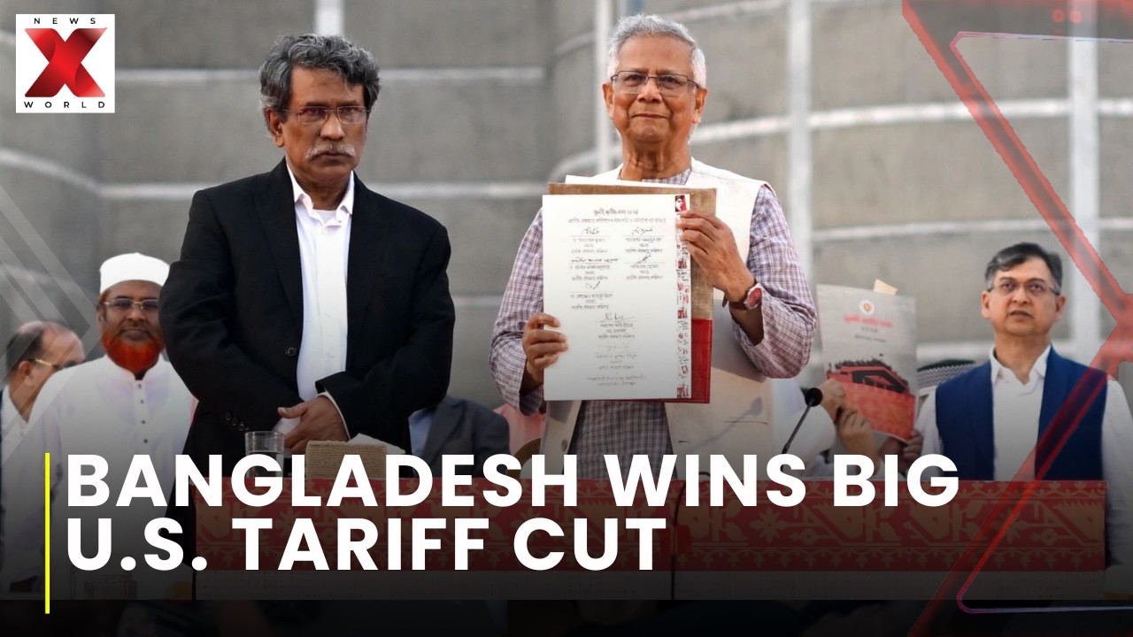 Bangladesh Trade Deal: Muhammad Yunus leads successful U.S. trade negotiations| NewsX World