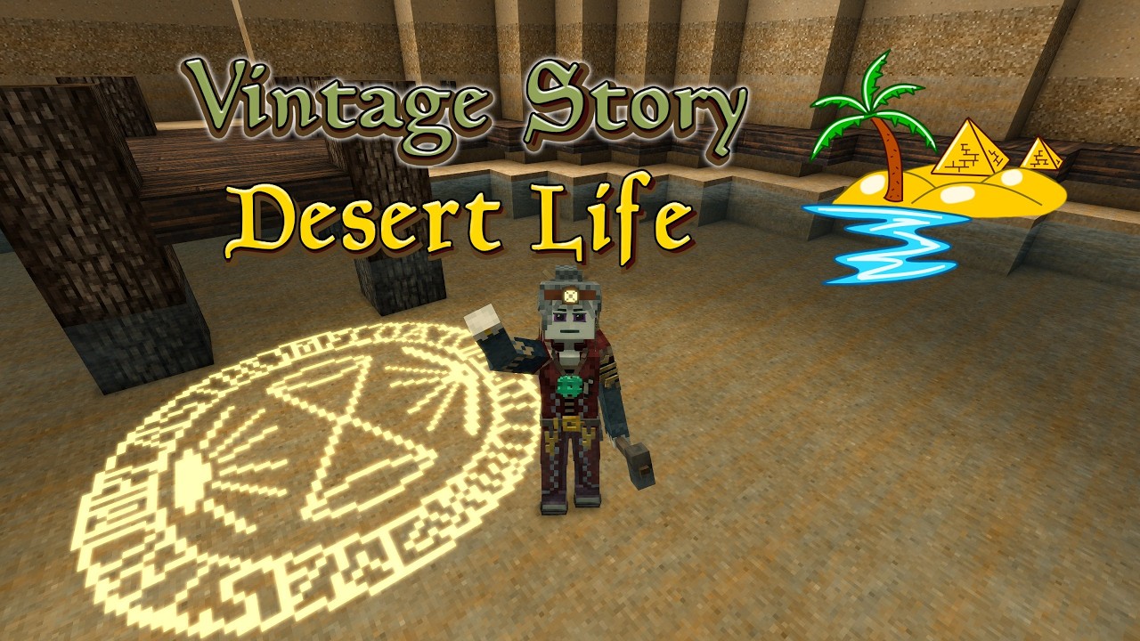 Vintage Story Desert Life Ep 318: Kolumna Mastrum Plastrum Floatum!