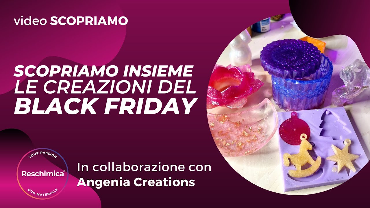 Scopriamo le creazioni in resina del Black Friday insieme ad @AngeniaWolf 🔥