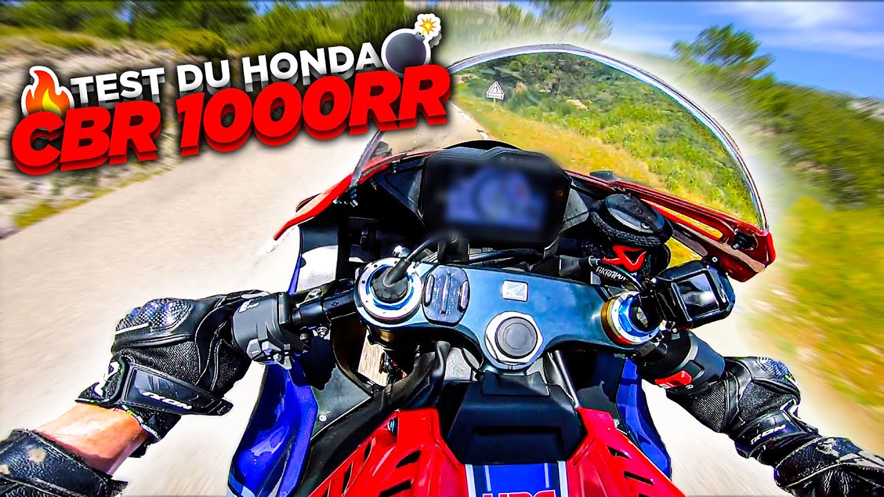 TEST DU HONDA CBR 1000 RR-R SP 💣🔥 UN MISSILE