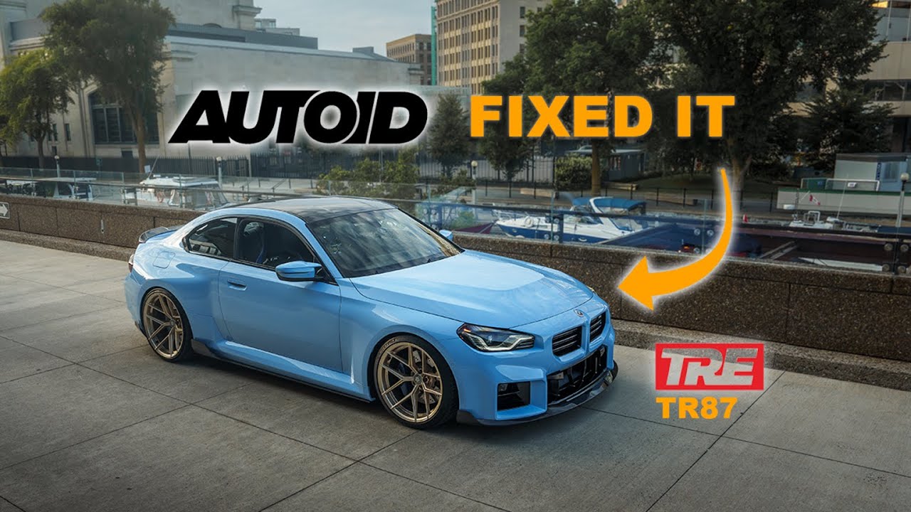 AutoID отремонтировал BMW G87 M2 — распаковка и установка комплекта