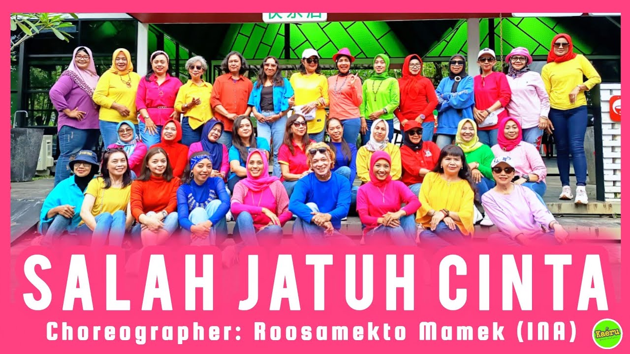 SALAH JATUH CINTA || Line Dance || Choreo: Roosamekto Mamek (INA) 