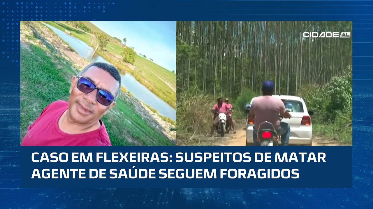Suspeitos de matar agente de saúde em Flexeiras são procurados pela Polícia Civil