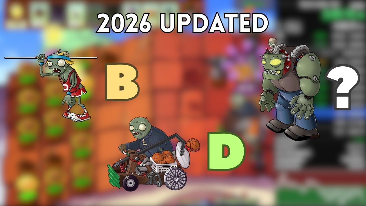UPDATED Speedrunning Zombies Tierlist!