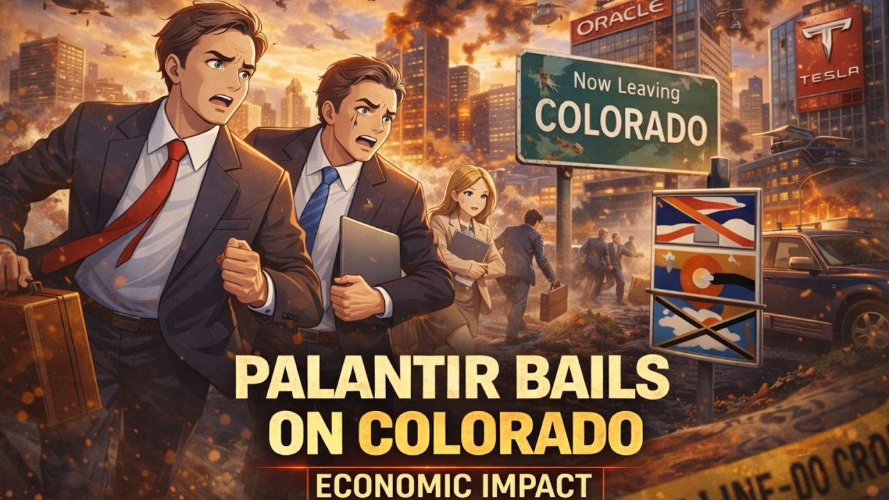 This Palantir Exit Just EXPOSED Colorado’s Collapse… | Kelly Caufield Breaks Down the Fallout