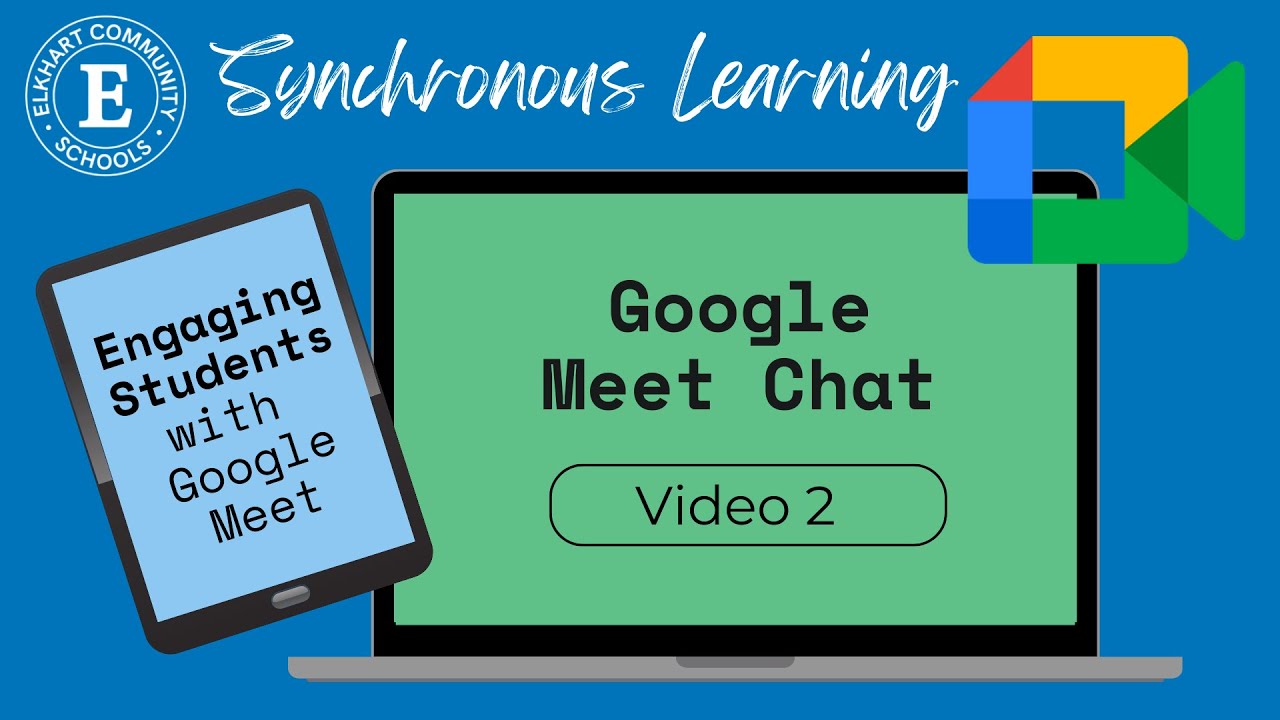 Инструменты взаимодействия Google Meet: чат