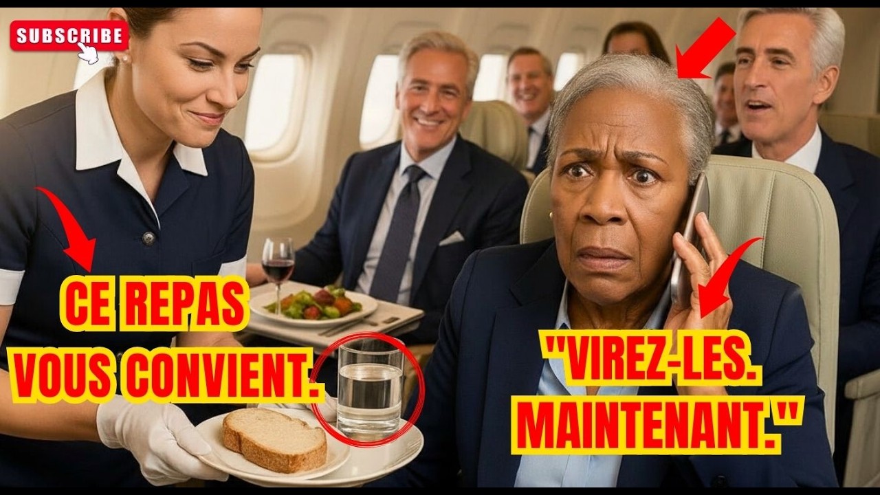 ✈️ PDG Noir Privé de Son Repas en Première Classe — Tout l’Équipage Suspendu Après l’Atterrissage ⚖️
