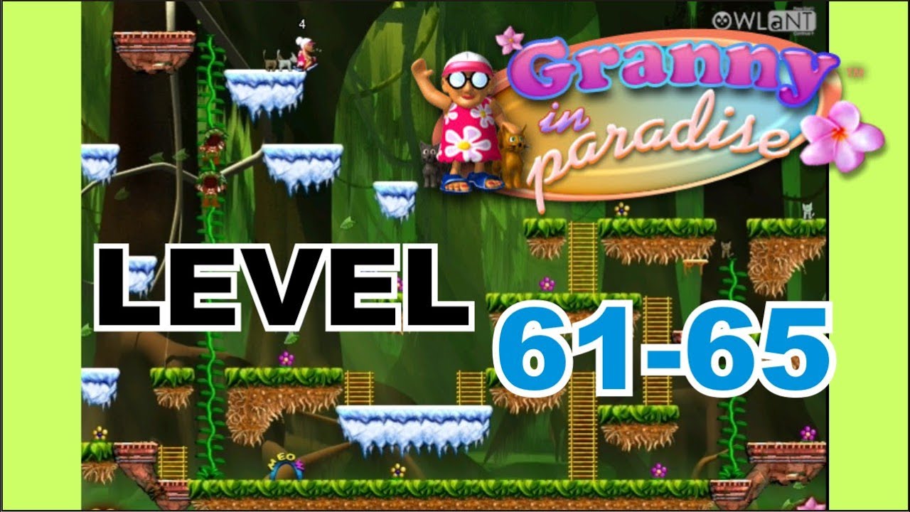 GRANNY IN PARADISE | Level 61-65 | Super Granny Series
