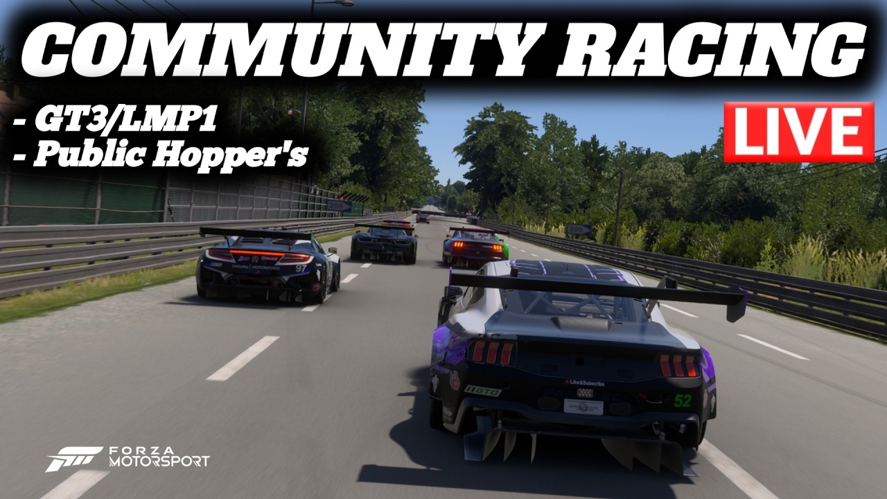 Forza Motorsport - GT3/LMP1 Community Racing In Public Hoppers