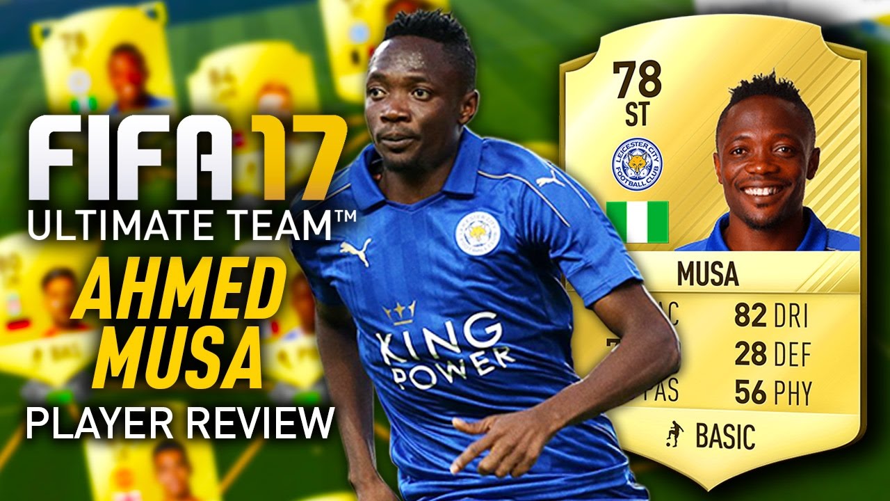 FIFA 17 AHMED MUSA (78) *PACEY* PLAYER REVIEW! FIFA 17 ULTIMATE TEAM!