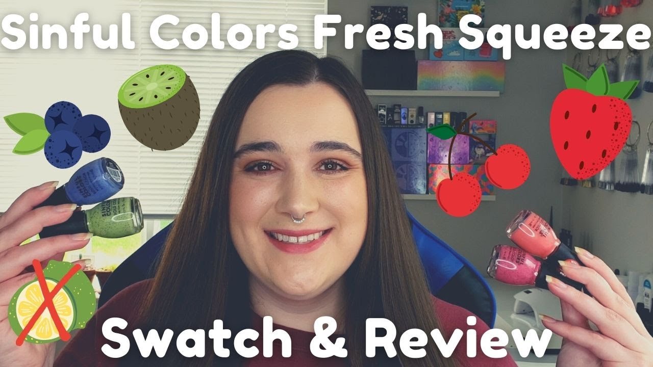 Sinful Colors Fresh Squeeze x Winnie Harlow | Swatch + Review