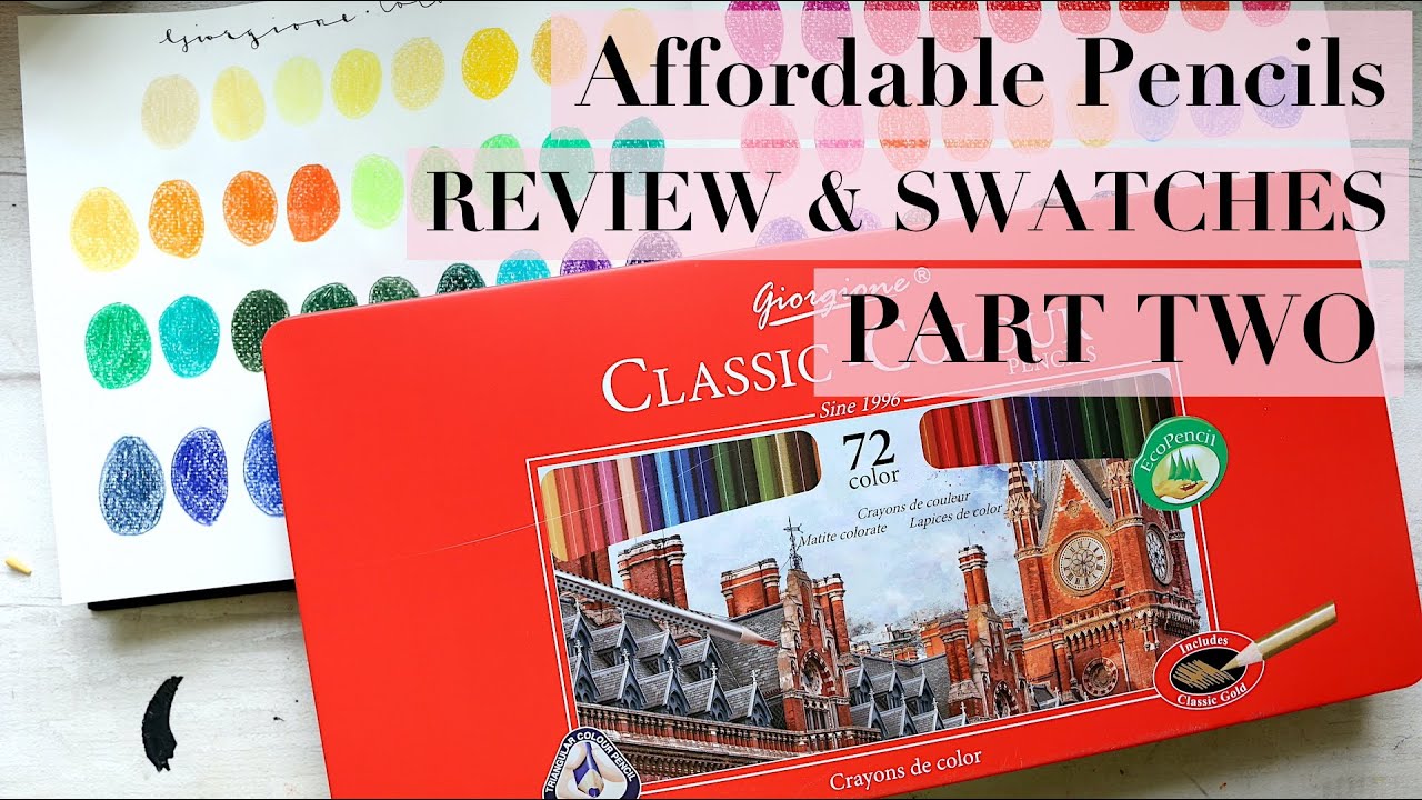 Grabie Giorgione Coloured Pencils | Review + Swatches | PART 2/2