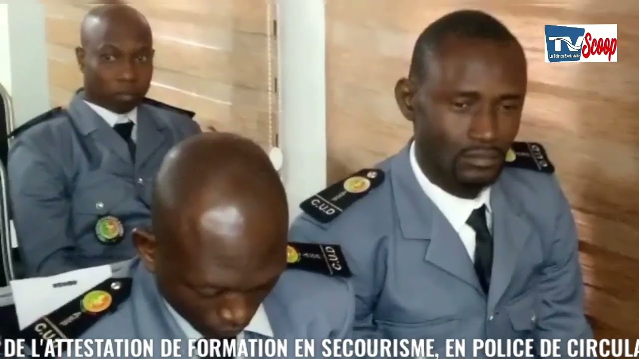 ASP : CÉRÉMONIE DE REMISE DE L'ATTESTATION DE FORMATION EN SECOURISME, EN POLICE DE CIRCULATION