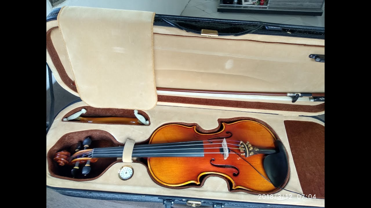Umboxing Violino Cristina V05